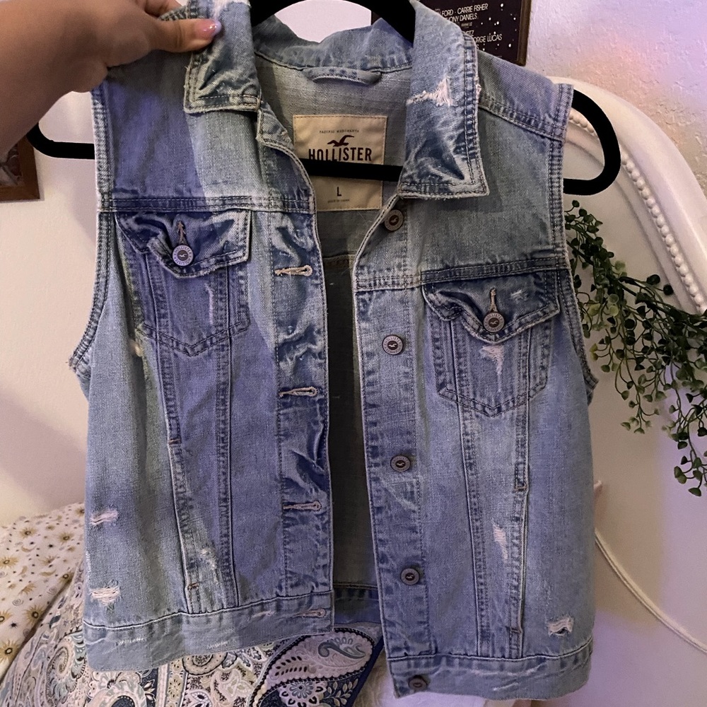 Hollister Denim Vest